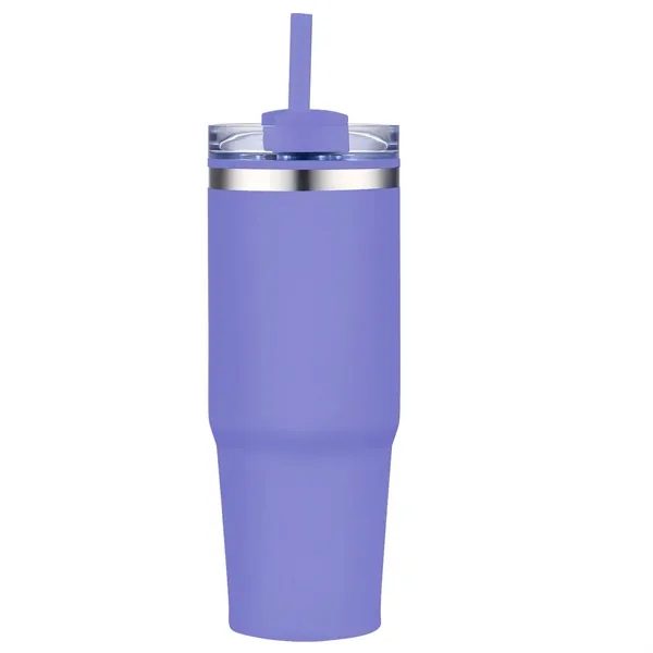 30 Oz Double Wall Tumbler, with stainless steel outer wall and... from ASI 79535 Primetime / Primetime