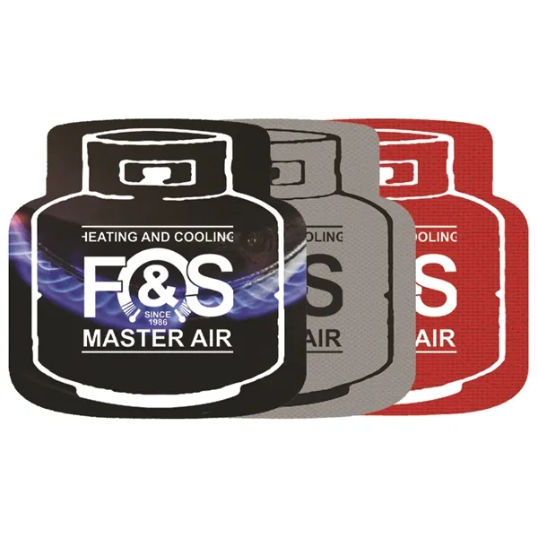 The propane tank jar opener is great advertising for the BBQ... from ASI 38980 Bay State Specialty Co