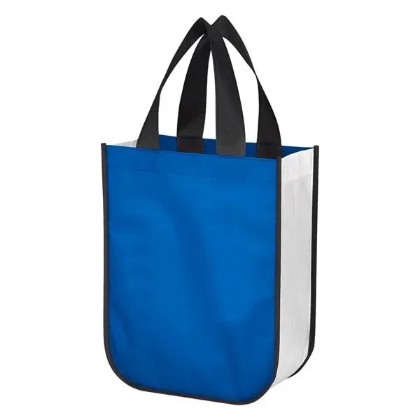 Glossy Tote Bag, 105 GSM, 9 1/16" W x 12" H... from ASI 74585 Nu Promo International / Nu Promo Line