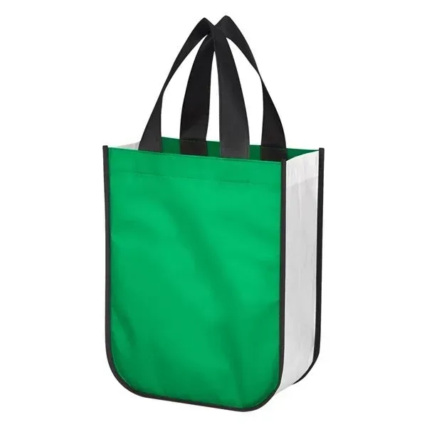 Glossy Tote Bag, 105 GSM, 9 1/16" W x 12" H... from ASI 74585 Nu Promo International / Nu Promo Line
