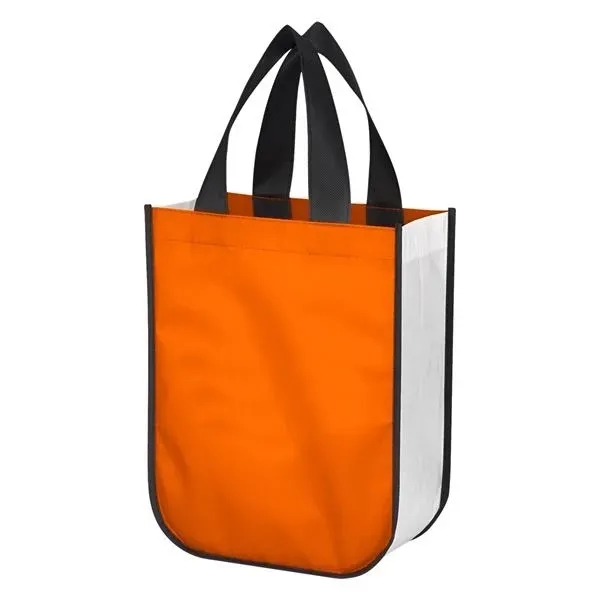 Glossy Tote Bag, 105 GSM, 9 1/16" W x 12" H... from ASI 74585 Nu Promo International / Nu Promo Line