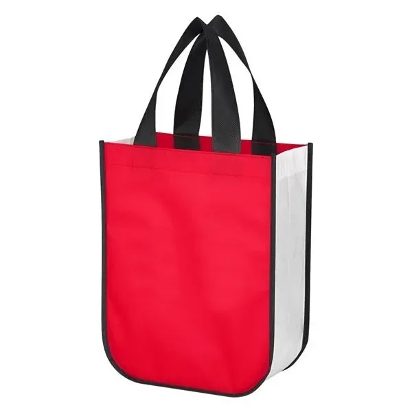 Glossy Tote Bag, 105 GSM, 9 1/16" W x 12" H... from ASI 74585 Nu Promo International / Nu Promo Line