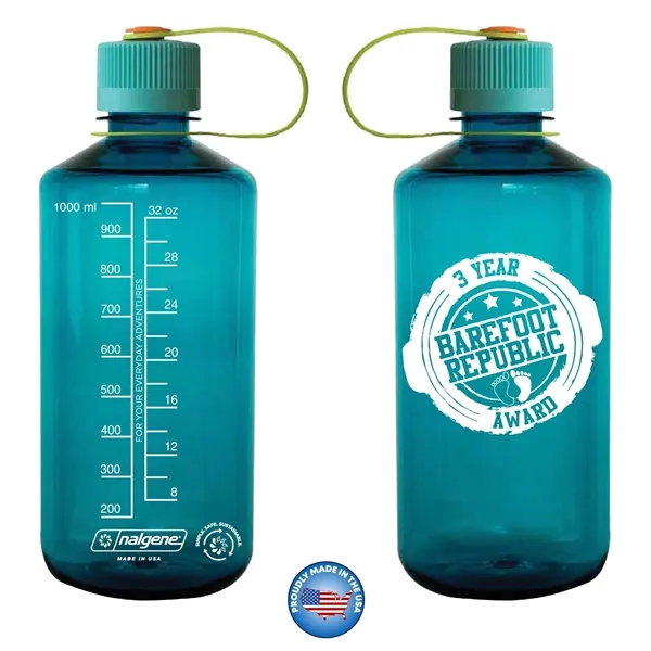 32oz. BPA free Tritan made Nalgene Sustain Narrow Mouth Bottle.... from ASI 74245 Nordic Co Inc / Nordic Promos