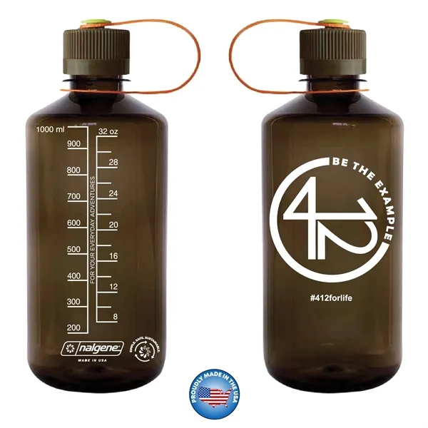 32oz. BPA free Tritan made Nalgene Sustain Narrow Mouth Bottle.... from ASI 74245 Nordic Co Inc / Nordic Promos