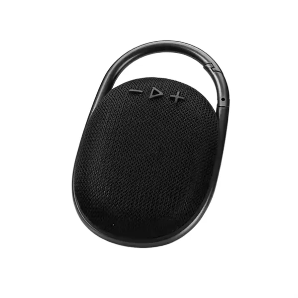 Waterproof wireless bluetooth speaker with hook plus full color sticker on... from ASI 37218 Athena Promo (tm)