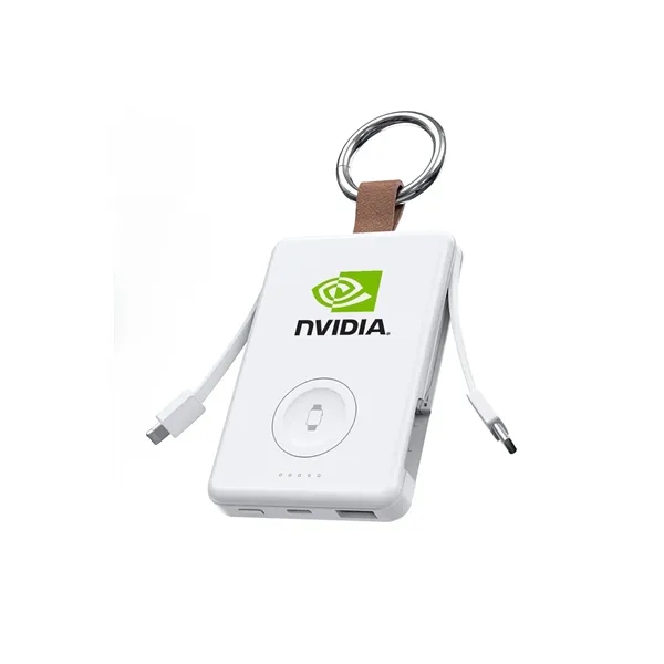 Velanova 5,000 mAh Power Bank with Apple & Samsung Watch Charging... from ASI 91435 Tomax USA