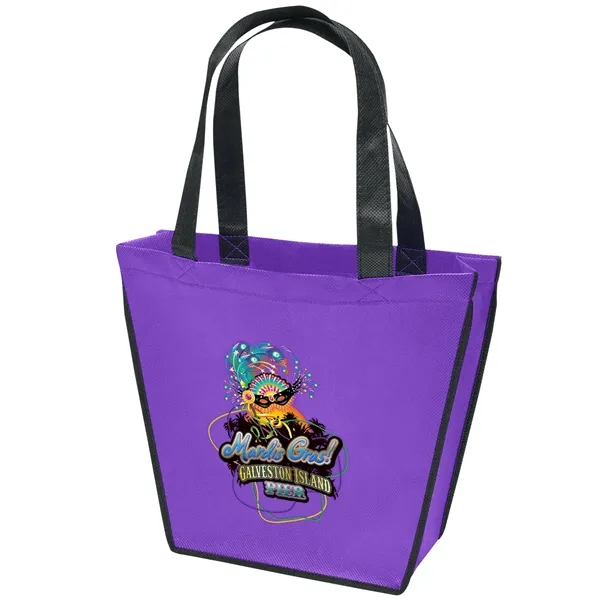 Non-Woven Polypropylene Tote with unique reverse trapezoid shape.... from ASI 37940 Bag Makers Inc