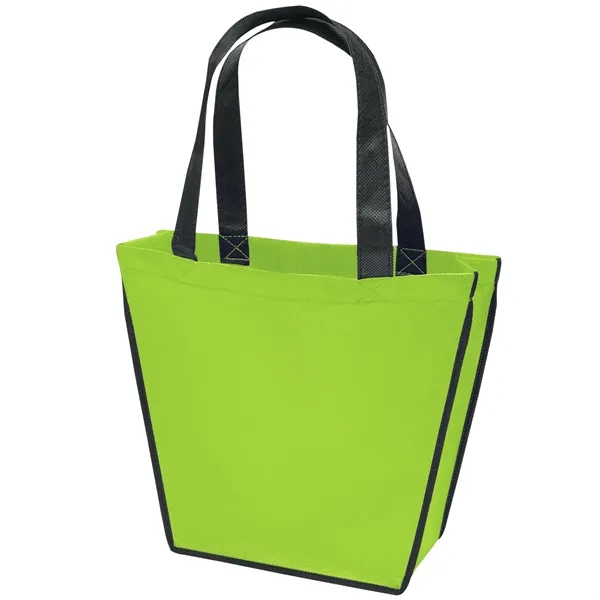 Non-Woven Polypropylene Tote with unique reverse trapezoid shape.... from ASI 37940 Bag Makers Inc