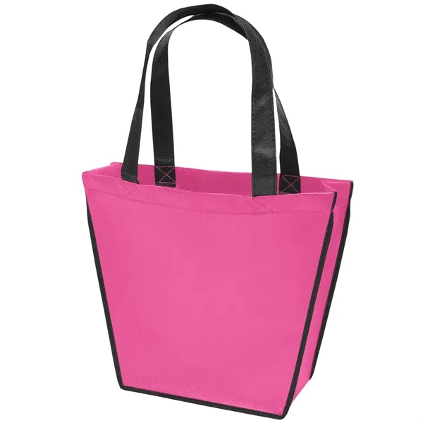 Non-Woven Polypropylene Tote with unique reverse trapezoid shape.... from ASI 37940 Bag Makers Inc