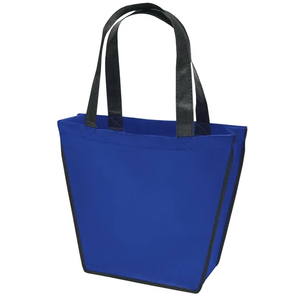 Non-Woven Polypropylene Tote with unique reverse trapezoid shape.... from ASI 37940 Bag Makers Inc