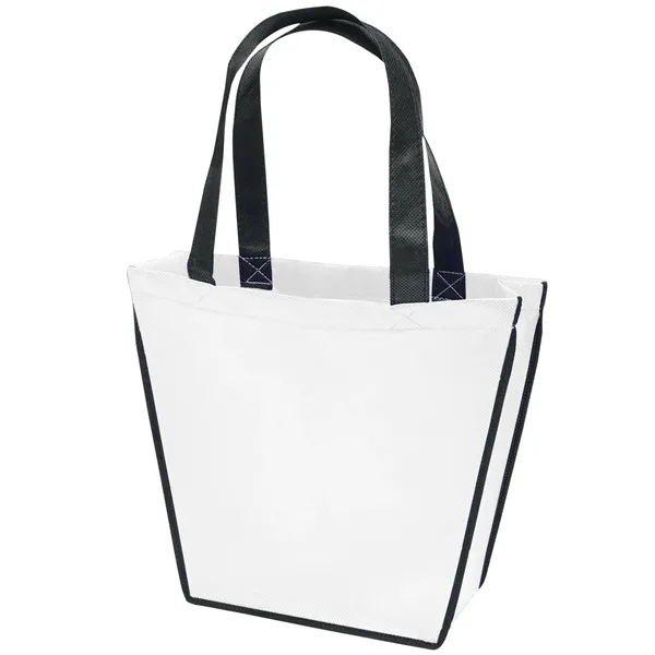 Non-Woven Polypropylene Tote with unique reverse trapezoid shape.... from ASI 37940 Bag Makers Inc