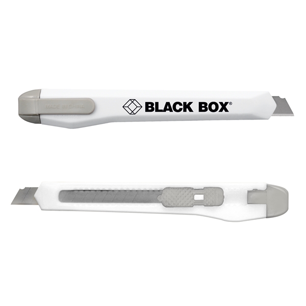 Small Snap Blade Cutter. Removable slotted top to break blades. Plastic... from ASI 34040 Alexander Mfg Co