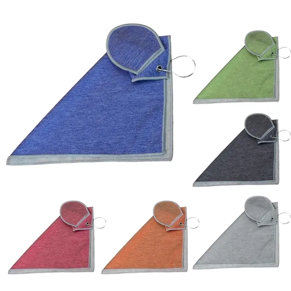 RPET Heather Golf Towel... from ASI 30208 A P Specialties / AP Specialties