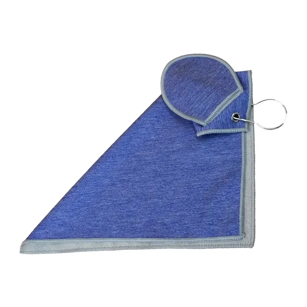 RPET Heather Golf Towel... from ASI 30208 A P Specialties / AP Specialties