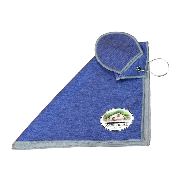 RPET Heather Golf Towel... from ASI 30208 A P Specialties / AP Specialties