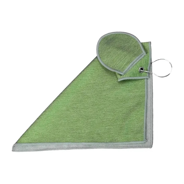 RPET Heather Golf Towel... from ASI 30208 A P Specialties / AP Specialties