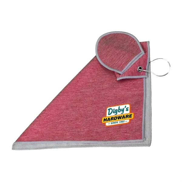 RPET Heather Golf Towel... from ASI 30208 A P Specialties / AP Specialties