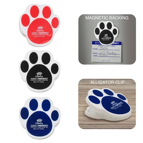 Paw Print Clip... from ASI 52710 Lincoln Line