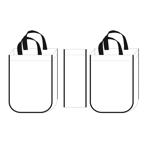 Laminated Tote Bag 105 GSM, Size 9 1/16" W x 12"... from ASI 74585 Nu Promo International / Nu Promo Line