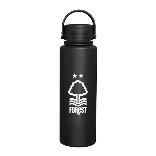 40 oz Water Bottle with Handle and Bluetooth Speaker in Lid... from ASI 31517 Admart Products