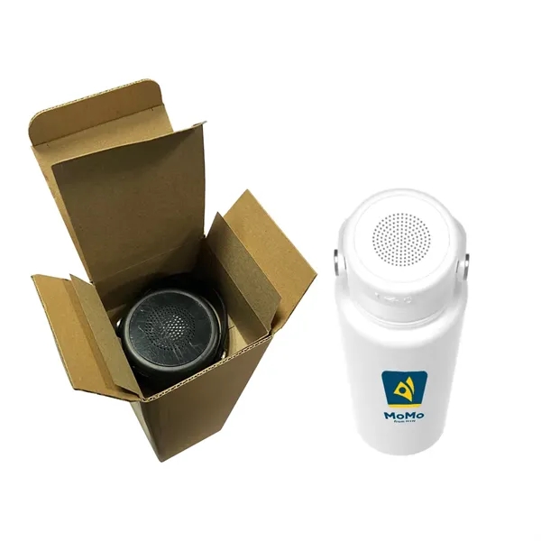 40 oz Water Bottle with Handle and Bluetooth Speaker in Lid... from ASI 31517 Admart Products