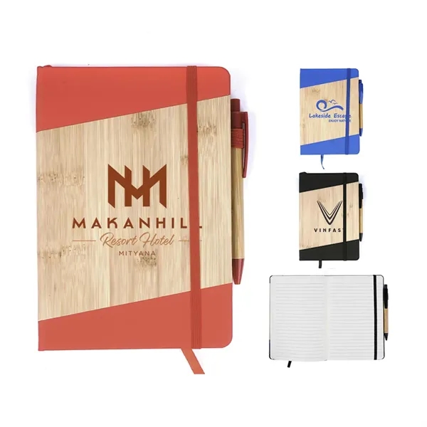 Notebook Set with Bamboo pen... from ASI 31517 Admart Products / Admart Line