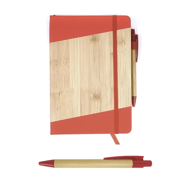 Notebook Set with Bamboo pen... from ASI 31517 Admart Products / Admart Line