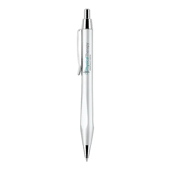 Stylish click action ballpoint pen with triangular grip.... from ASI 31517 Admart Products / Admart Line