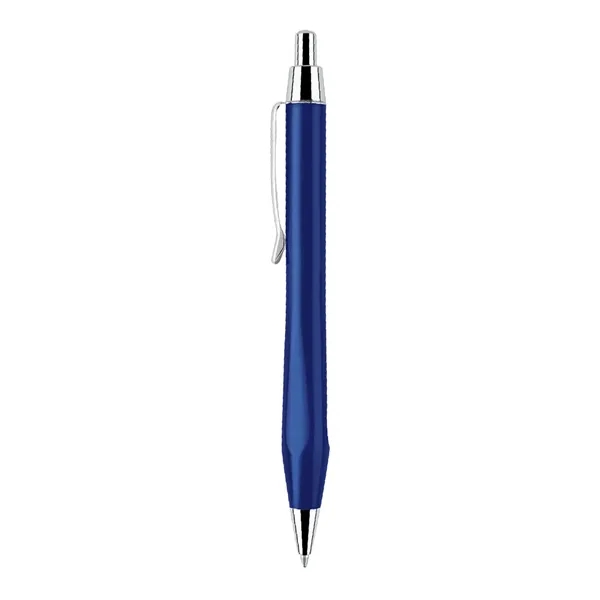 Stylish click action ballpoint pen with triangular grip.... from ASI 31517 Admart Products / Admart Line