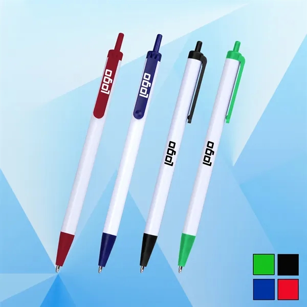 Creative Click-action Ballpoint Pen... from ASI 74585 Nu Promo International / Nu Promo Line