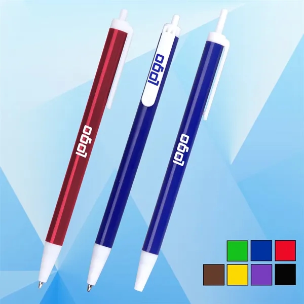 Creative Click-action Ballpoint Pen... from ASI 74585 Nu Promo International / Nu Promo Line