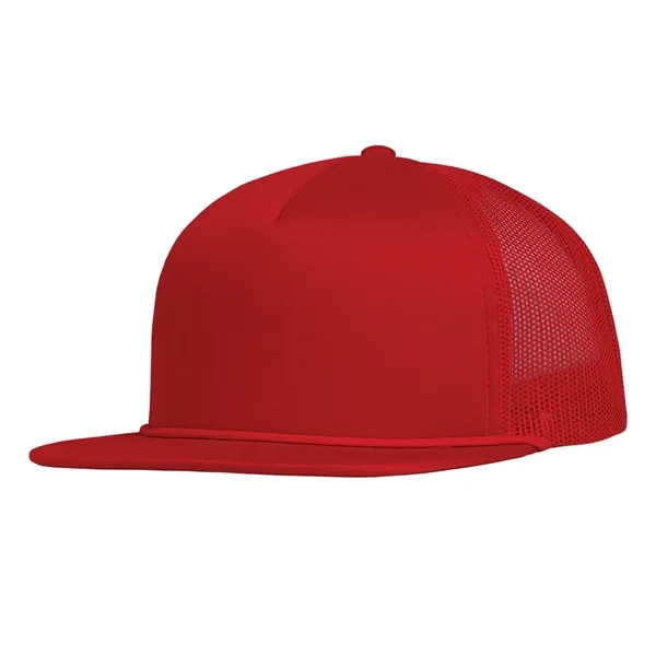 High profile, structured deluxe foam front trucker cap.... from ASI 80129 Quake City Caps