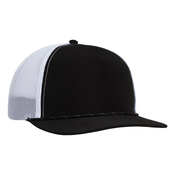 Deluxe Sport Trucker Cap with Rope have many features.... from ASI 80129 Quake City Caps