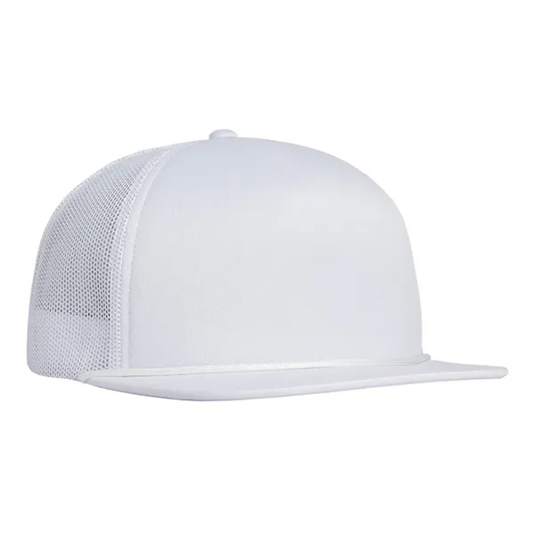 High profile, structured deluxe foam front trucker cap.... from ASI 80129 Quake City Caps