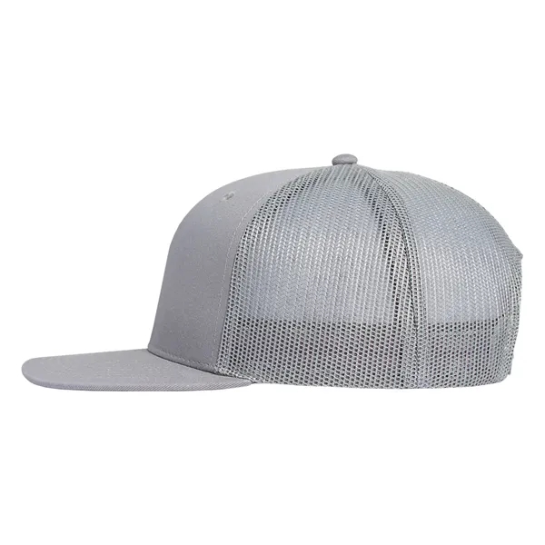 Deluxe Solid Trucker Cap having many features. Profile: High profile.... from ASI 80129 Quake City Caps