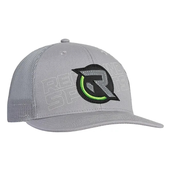 Deluxe Solid Trucker Cap having many features. Profile: High profile.... from ASI 80129 Quake City Caps