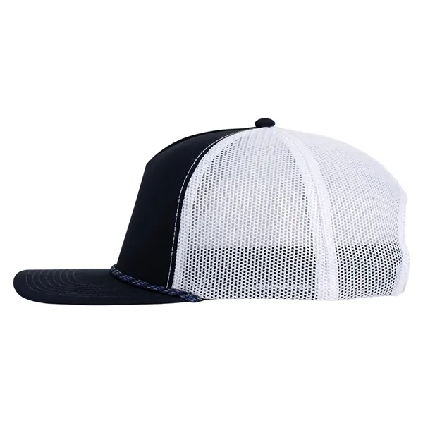 Deluxe Sport Trucker Cap with Rope have many features.... from ASI 80129 Quake City Caps