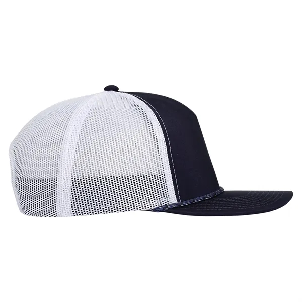 Deluxe Sport Trucker Cap with Rope have many features.... from ASI 80129 Quake City Caps