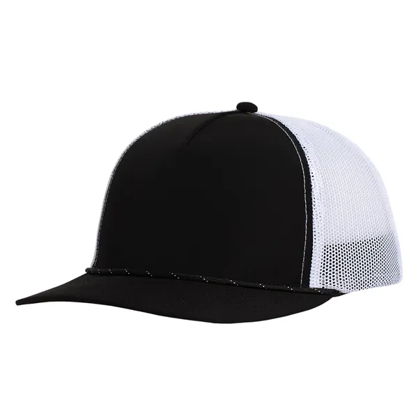 Deluxe Sport Trucker Cap with Rope have many features.... from ASI 80129 Quake City Caps