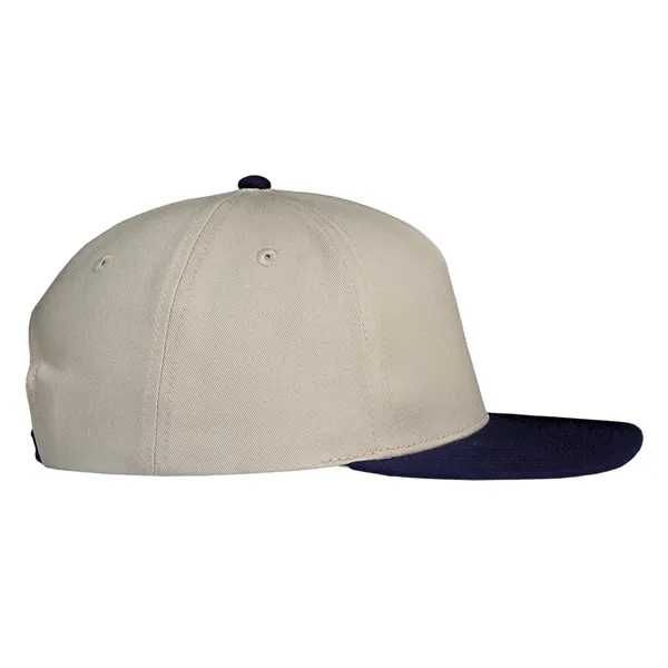Deluxe Two-Tone Chino Twill Cap having many features. Profile: High profile.... from ASI 80129 Quake City Caps