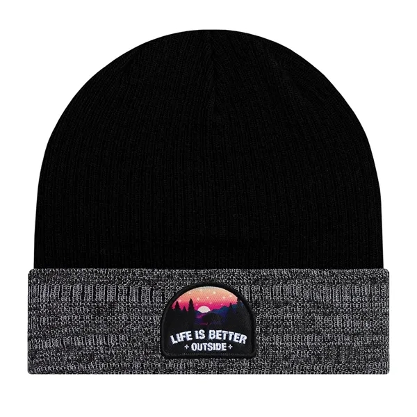 Marled Cuff Beanie having many features. Fabrication: Regular gauge knit. Fabric... from ASI 80129 Quake City Caps