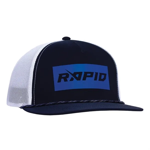 Deluxe Sport Trucker Cap with Rope have many features.... from ASI 80129 Quake City Caps