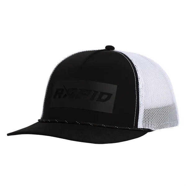 Deluxe Sport Trucker Cap with Rope have many features.... from ASI 80129 Quake City Caps