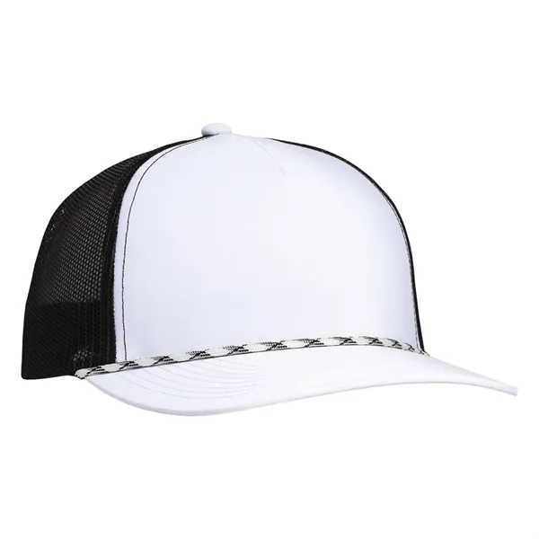 Deluxe Sport Trucker Cap with Rope have many features.... from ASI 80129 Quake City Caps