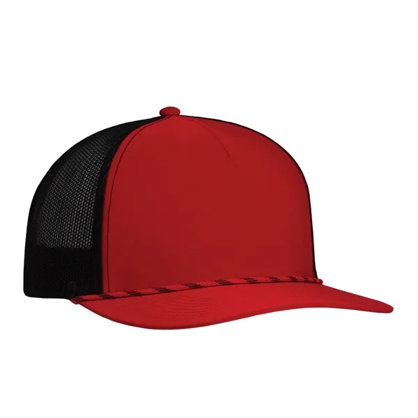 Deluxe Sport Trucker Cap with Rope have many features.... from ASI 80129 Quake City Caps