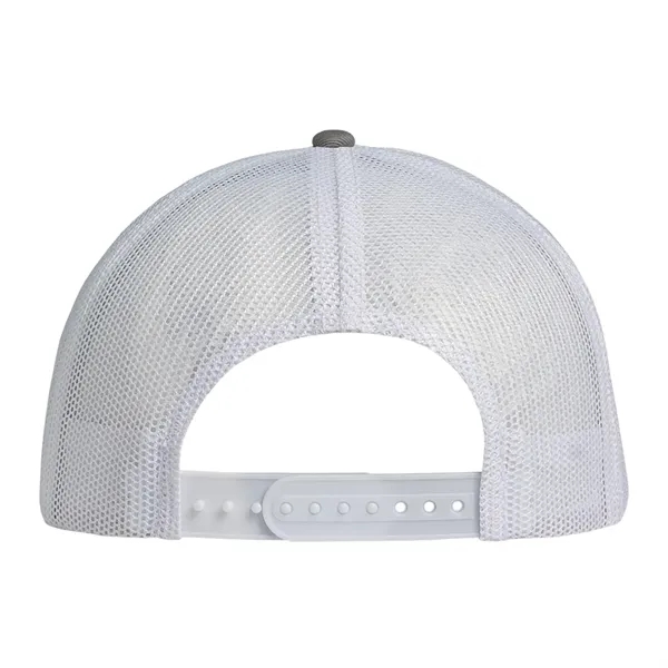 Deluxe Two-Tone Trucker Cap having many features. Profile: High profile.... from ASI 80129 Quake City Caps