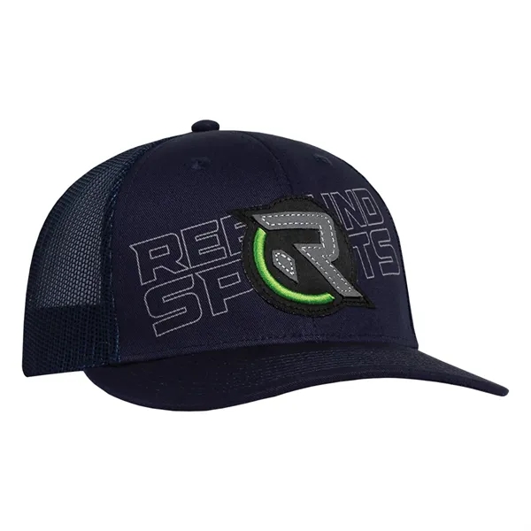 Deluxe Solid Trucker Cap having many features. Profile: High profile.... from ASI 80129 Quake City Caps