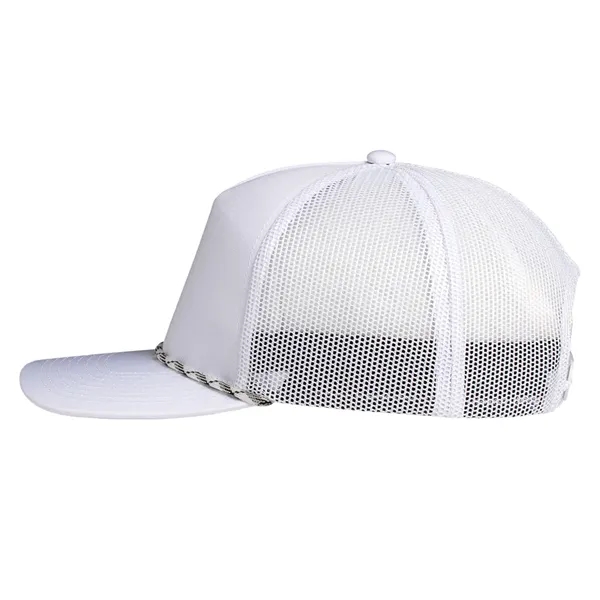Deluxe Sport Trucker Cap with Rope have many features.... from ASI 80129 Quake City Caps
