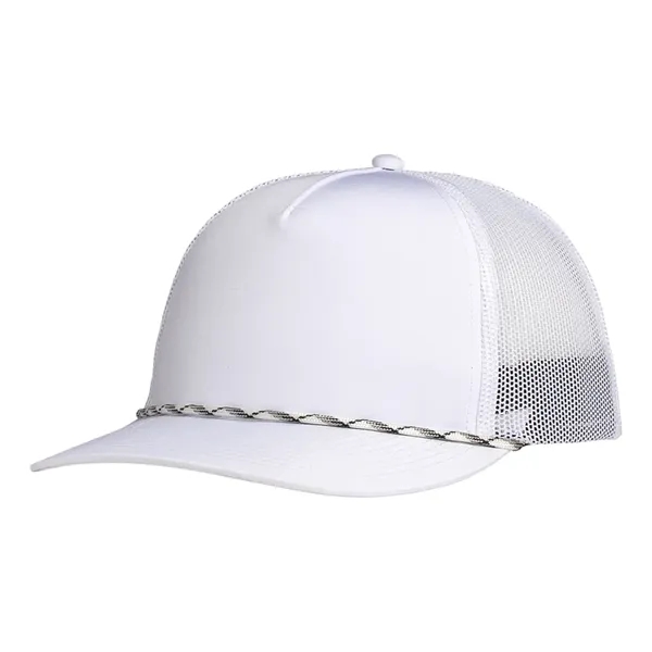 Deluxe Sport Trucker Cap with Rope have many features.... from ASI 80129 Quake City Caps