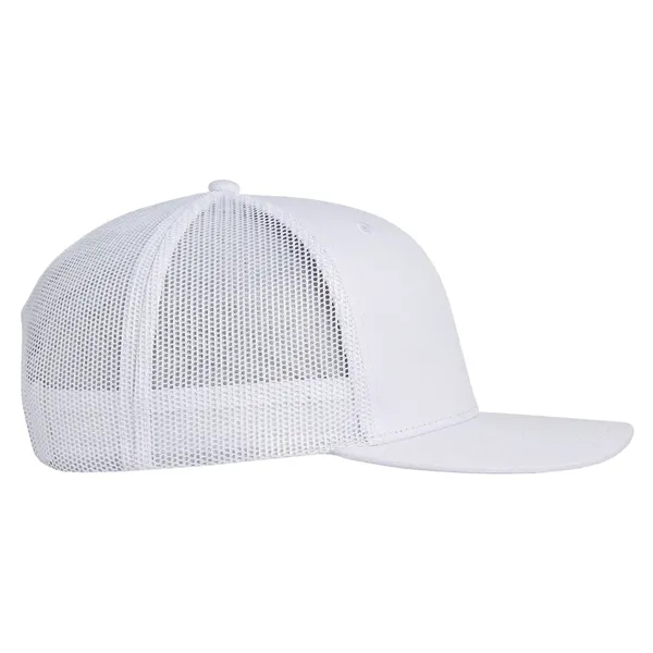 Deluxe Solid Trucker Cap having many features. Profile: High profile.... from ASI 80129 Quake City Caps